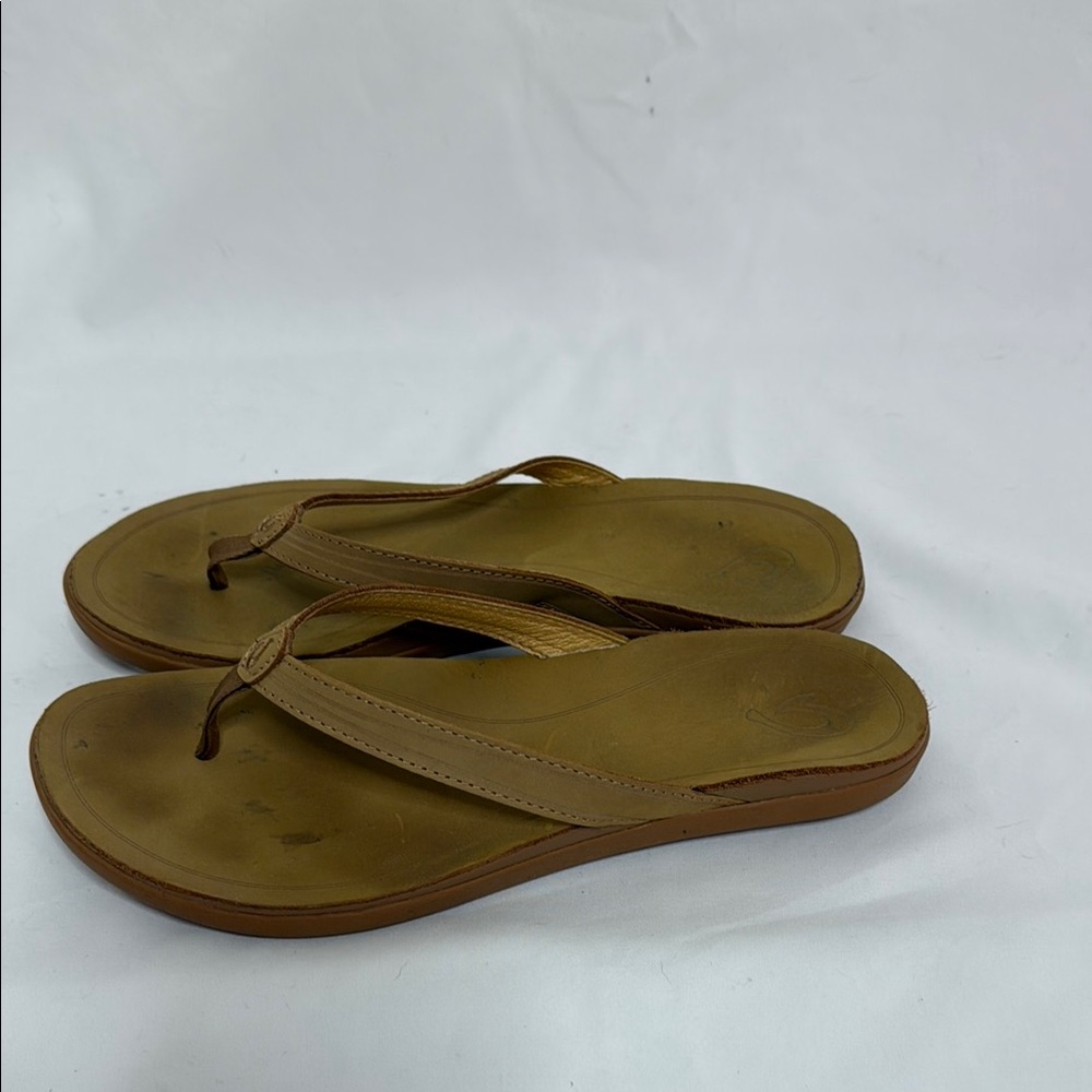 OluKai Tan Sandals for Women - Picture 2 of 3